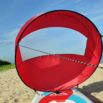 Portable Boat Sail Kayak Sail Folding Nautical Sailing Accessory Water Sports