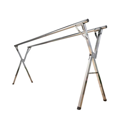 Floor Standing Folding Clothes Drying Rack for Home Use Extendable 150-240cm