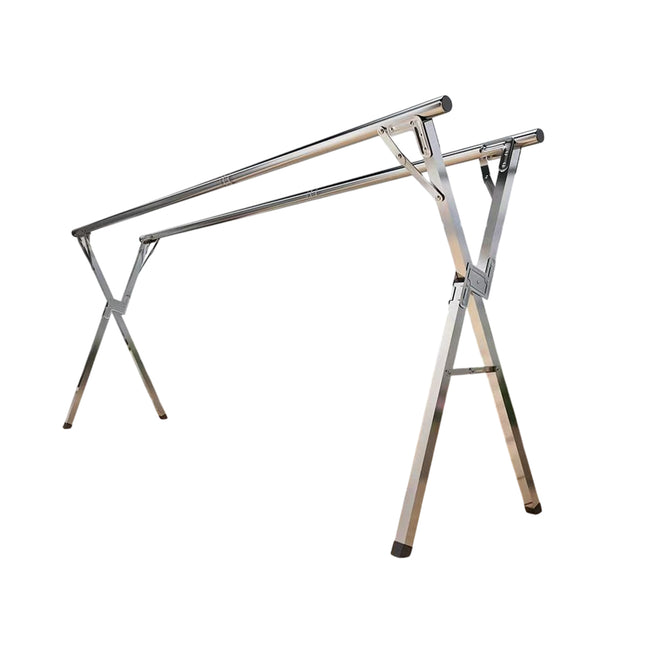 Floor Standing Folding Clothes Drying Rack for Home Use Extendable 150-240cm