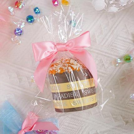50pcs Bow Gift Packaging Sealing Tie Drawstring Baking Wrap Bag Decorative Ties