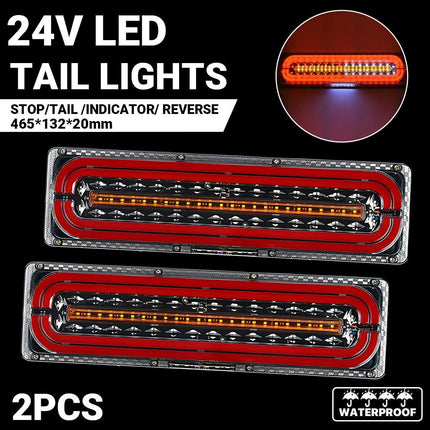 Truck Trailer LED Tail Light Sequential Turn Signal Lamp for RV Decoration