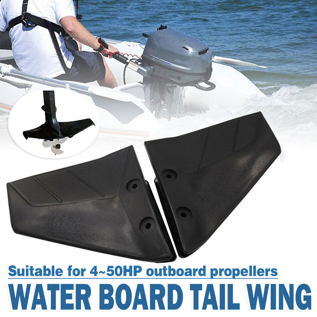 Outboard Engine Hydrofoil Stabilizer Marine Tail Wing Plate for Boat Motor Parts