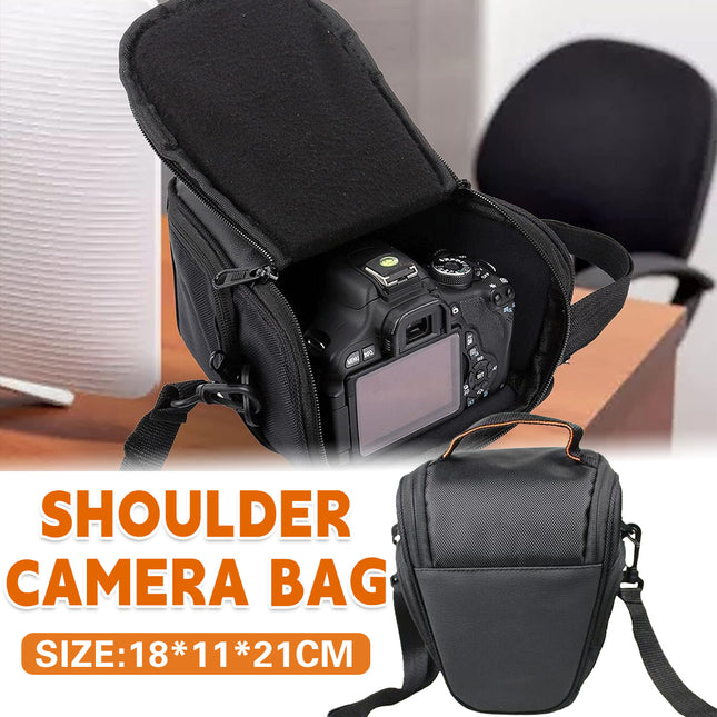 DSLR Camera Bag Triangle Style Mirrorless Cameras Waterproof Shockproof Durable