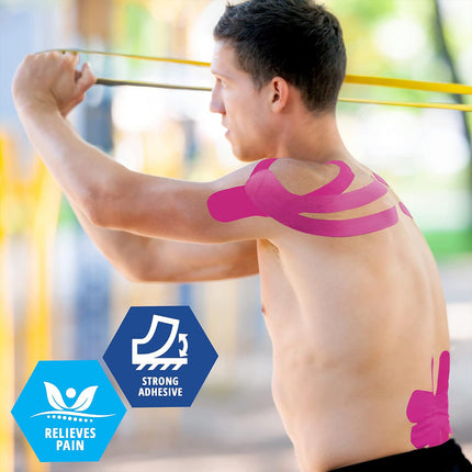 Elastic Sports Muscle Tape Waterproof Kinesiology Support Roll for Training Gym