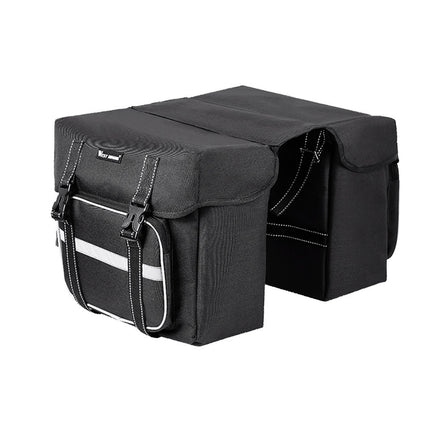 Mountain Bike Rear Rack Bag Large Capacity Bicycle Saddle Pack Waterproof Use
