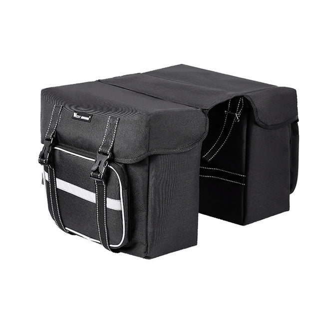 Mountain Bike Rear Rack Bag Large Capacity Bicycle Saddle Pack Waterproof Use