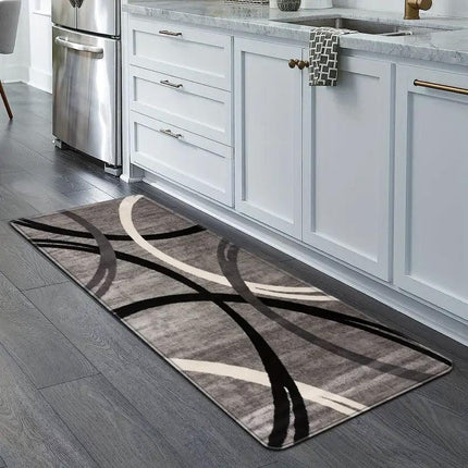 2pcs Long Kitchen Floor Mats Dirty Resistant Non Slip Home Floor Mats Durable