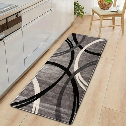 2pcs Long Kitchen Floor Mats Dirty Resistant Non Slip Home Floor Mats Durable