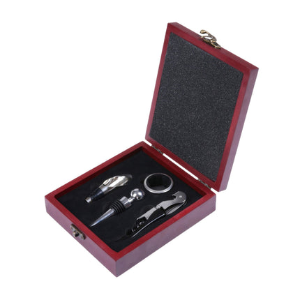 4PCS Wine Opener Set Stainless Steel Durable for Home Bar Wine Lovers Gifts