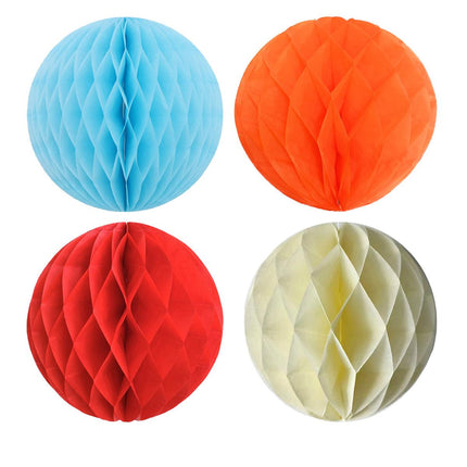 Paper Honeycomb Lanterns 10pcs Hanging Party Decorations Holiday Event Supplies