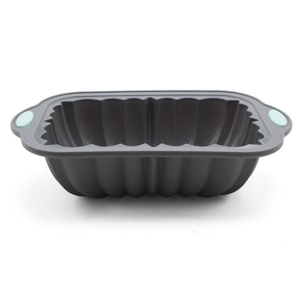 Silicone Cake Pan Rectangular Flower Baking Pan Nonstick Baking Tools for Cake