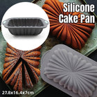 Silicone Cake Pan Rectangular Flower Baking Pan Nonstick Baking Tools for Cake