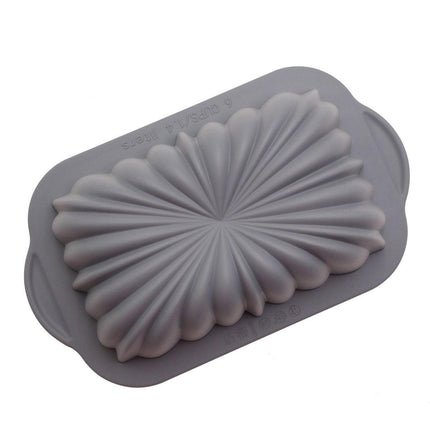 Silicone Cake Pan Rectangular Flower Baking Pan Nonstick Baking Tools for Cake