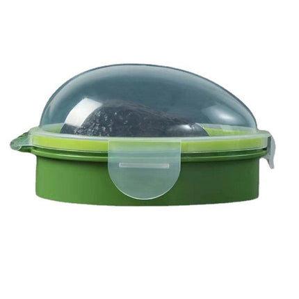 2pcs Kitchen Avocado Storage Box with Clear Lid Avocado Cooler Freshness Keeper