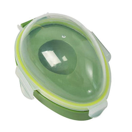 2pcs Kitchen Avocado Storage Box with Clear Lid Avocado Cooler Freshness Keeper