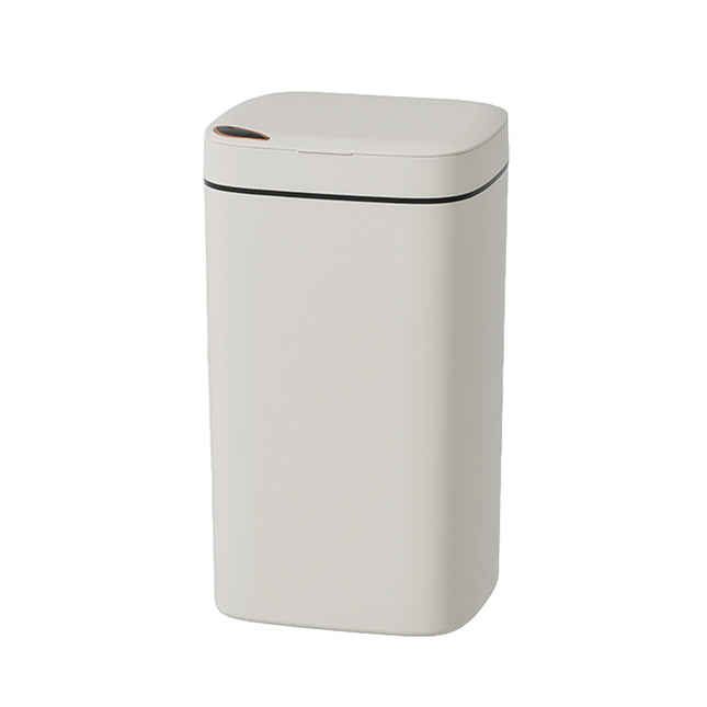 Smart Garbage Can 16L Induction Trash Bin with Lid Large Capacity for Kitchen