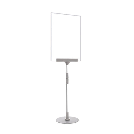 Adjustable Height 65-85cm A5 Poster Display Stand Holder for Tabletop Counter
