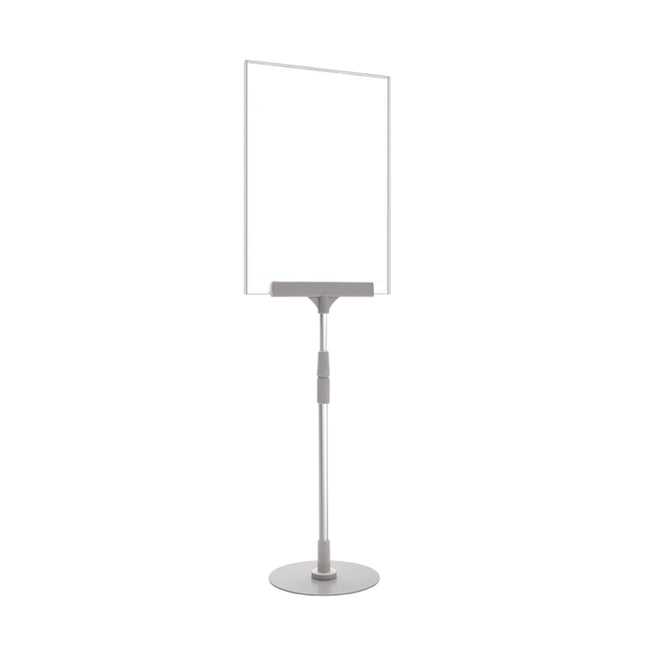 Adjustable Height 65-85cm A5 Poster Display Stand Holder for Tabletop Counter
