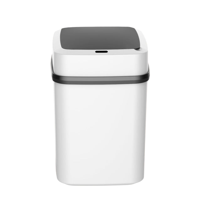 Automatic Sensor Trash Bin 12L Motion Kitchen Rubbish Can Touchless White