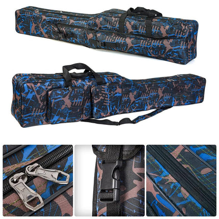 130cm Big Belly Fishing Tackle Bag Rod Storage Carry Case Outdoor Fishing Bag