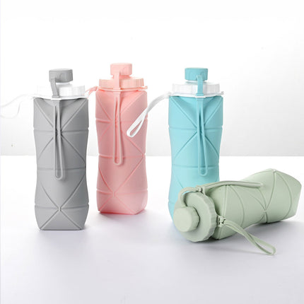 Large Capacity Outdoor Travel Portable Sports Foldable Water Bottle Durable