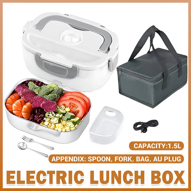 2 In 1 High Power Heatable Quick Heating Electric Lunch Box Fast Heating 1.5L