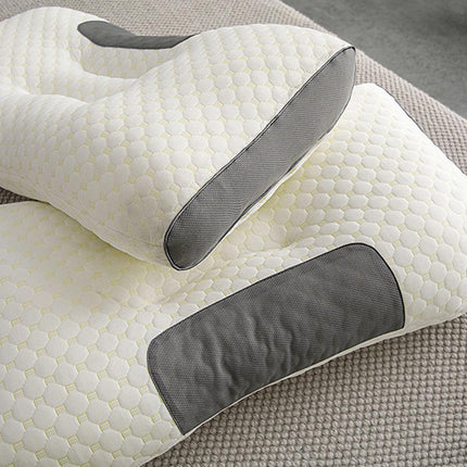 1/2X Contour Pillow Neck Support Orthopedic Cervical Pillow Anti Bacteria Sleep