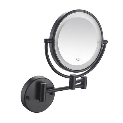 Folding Wall Mounted Makeup Mirror Telescopic Rotating Mirror for Hotel Bathroom