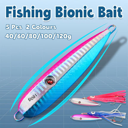 Bionic Fishing Lure Artificial Hard Bait 40-120g Multi-Joint Swimbait Tackle