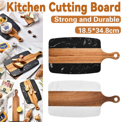 Wood Marble Splice Kitchen Cutting Board for Kitchen Meat Vegetable Fruit Cut