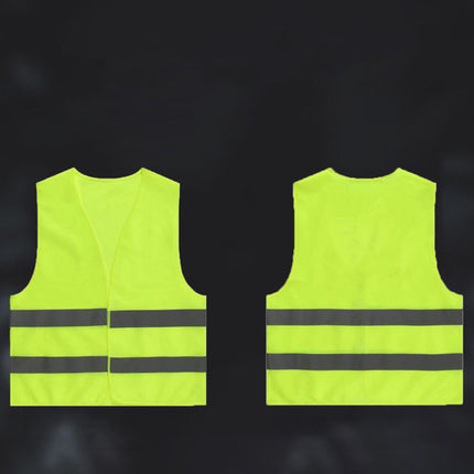 2PCS Reflective Safety Vest Lightweight High Visibility for Road Construction