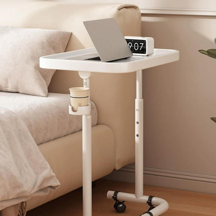 Adjustable Mobile Laptop Desk Computer Table Stand Portable Bedside Study Desk