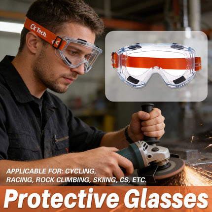 Goggles Industrial Grinding Dust Eye Protection Chemical Splash Proof Glasses