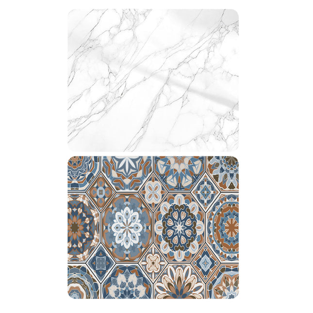 Washing Machine Water Absorbent Mat Quick Dry Dust Proof for Laundry Room Use