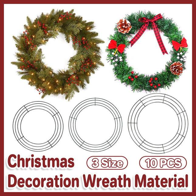 Festive Christmas Wreath Wire 10pcs Small Roll Floral Craft Decoration Supplies