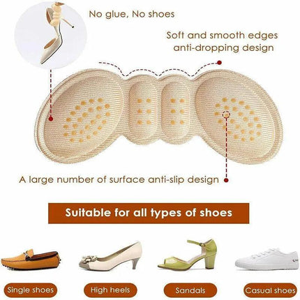 1Pair Heel Insole Heel Protectors Heel Pads Shoe Liner Shoe Inserts Heel Grip AU - Aimall