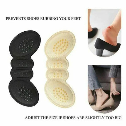 1Pair Heel Insole Heel Protectors Heel Pads Shoe Liner Shoe Inserts Heel Grip AU - Aimall