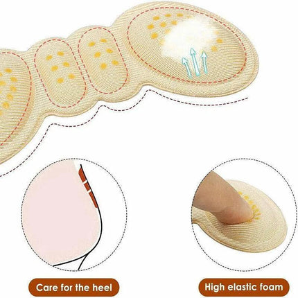 1Pair Heel Insole Heel Protectors Heel Pads Shoe Liner Shoe Inserts Heel Grip AU - Aimall