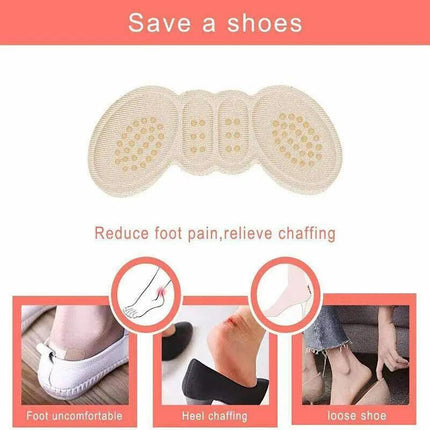 1Pair Heel Insole Heel Protectors Heel Pads Shoe Liner Shoe Inserts Heel Grip AU - Aimall