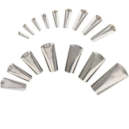 17PCS Stainless Steel Perfect Caulking Nozzle Applicator Sealant Finishing Tool - Aimall