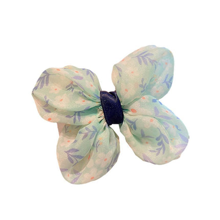Cute Bow School Hairclips Mesh Yarn Hair Accessories Bow Girl Kids Party Gift - Aimall