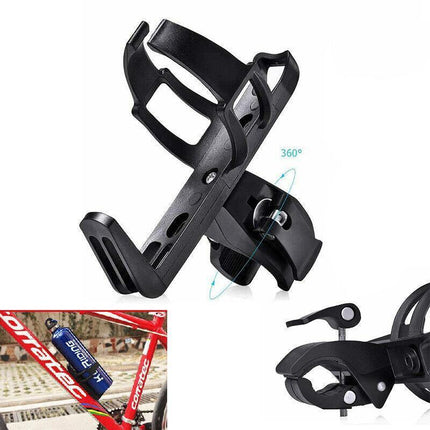 Bike Cup Holder Water Bottle Cage Bicycle Handlebar Mount Drink Cycling Beverage - Aimall