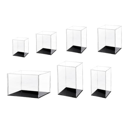 Acrylic Display Case Clear Box Dustproof Large Self-Install Cars Trucks 40Cmh Au - Aimall