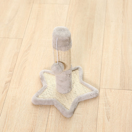 Cat Scratch Pad Heart Star Shape Pet Toy Corrugated Cardboard Scratcher