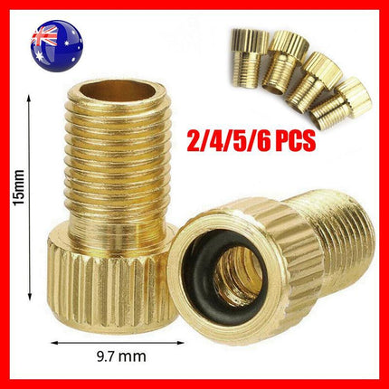 Bicycle Pump Adapters Converter Presta To Schrader Bike Valve Tyre Connector Au - Aimall