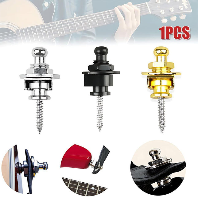 1PC Buttons Straplocks Bass Replacement Strap Locks Electric Acoustic Guitar