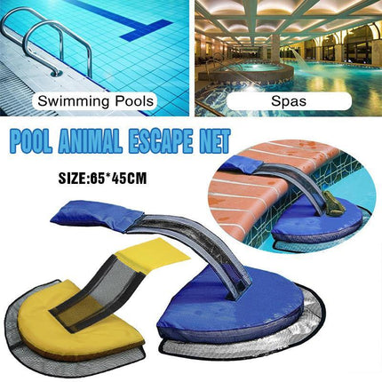 Critter Pool Escape Net - Animal Escape Ramp For Pools - Frog & Rodent Escape - Aimall