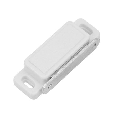 2/6/10/24/48Pcs White Magnetic Door Catch Cupboard Cabinet Wardrobe Drawer Latch - Aimall