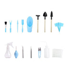 16X Mini Garden Hand Tools Transplanting Succulent Plant Gardening Tool Rake Set - Aimall