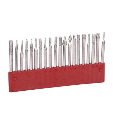 21 In1 Tungsten Steel Solid Carbide Burrs For Dremel Rotary Tool Bit Accessories - Aimall